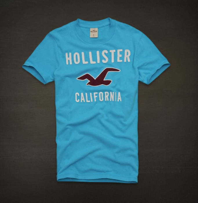 Hollister Hombres De Cuello Redondo Corto Remera HCO4172